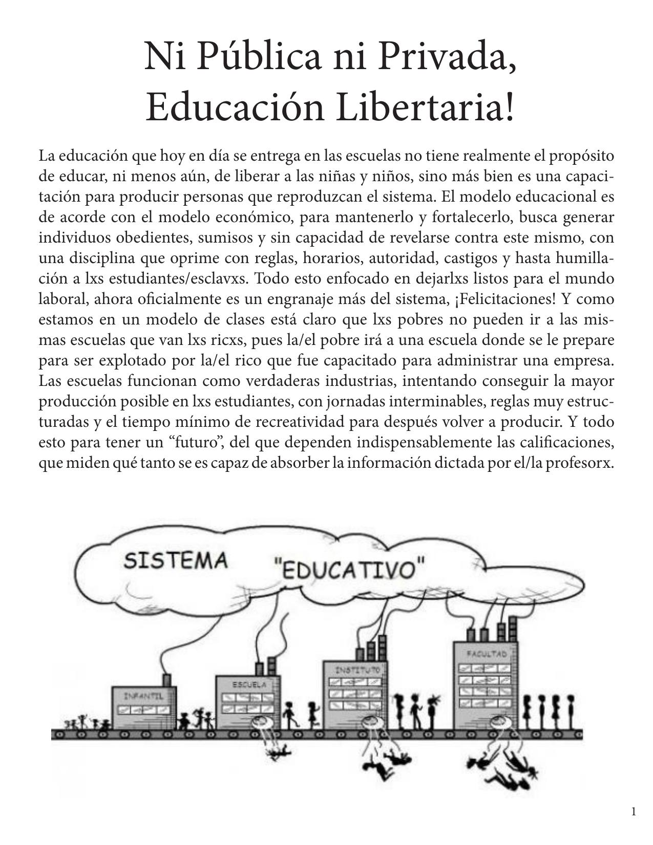 Educacion libertaria